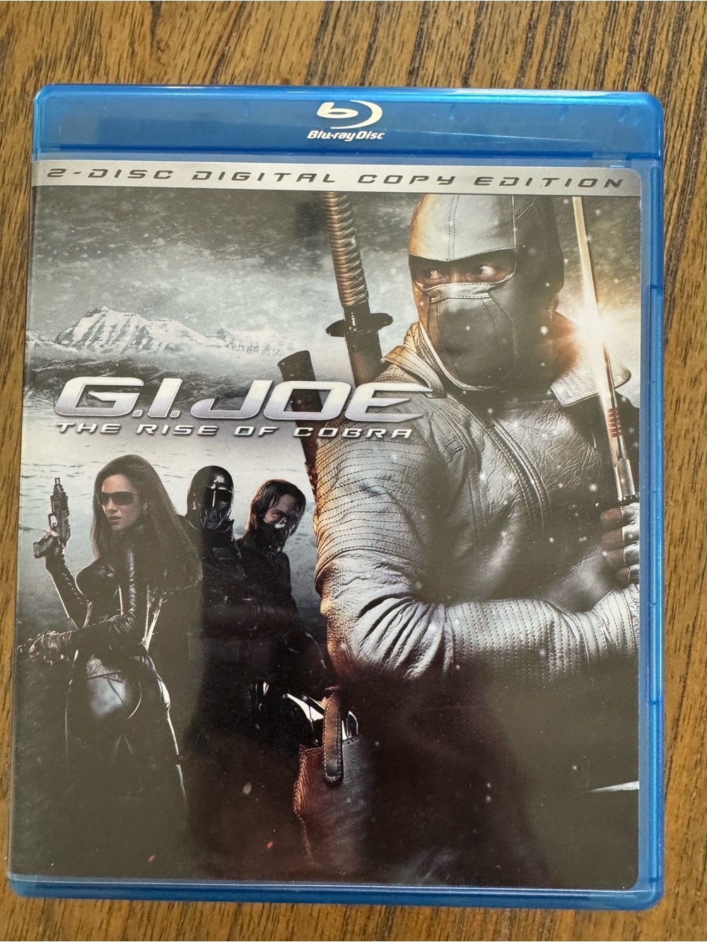 G.I. Joe: The Rise of Cobra Blu-ray - Movie Disc (Blue Case)